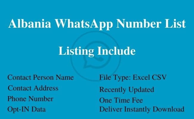 Albania WhatsApp Number List