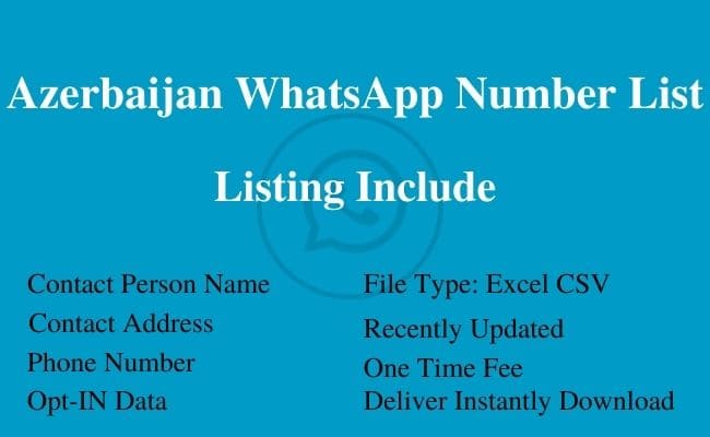 Azerbaijan WhatsApp Number List