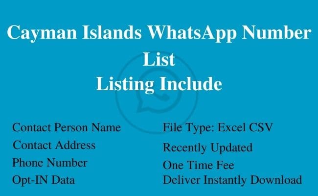 Cayman WhatsApp Number List