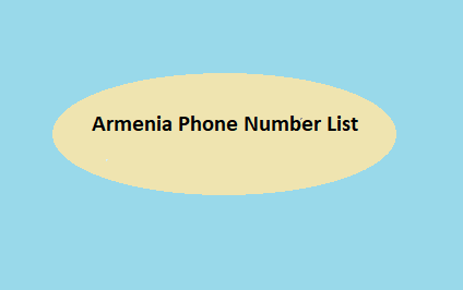 Armenia Phone Number List​