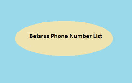 Belarus Phone Number List​