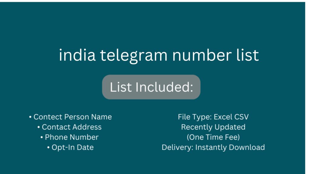 india telegram number list_