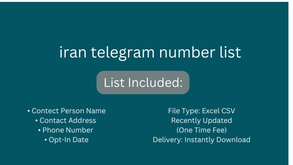 iran telegram number list_