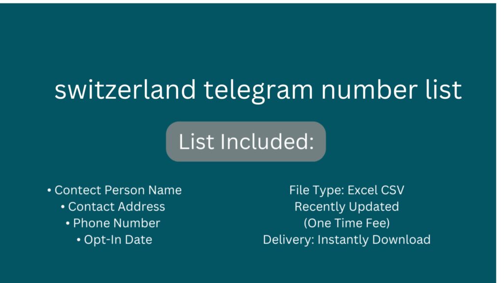 switzerland telegram number list_